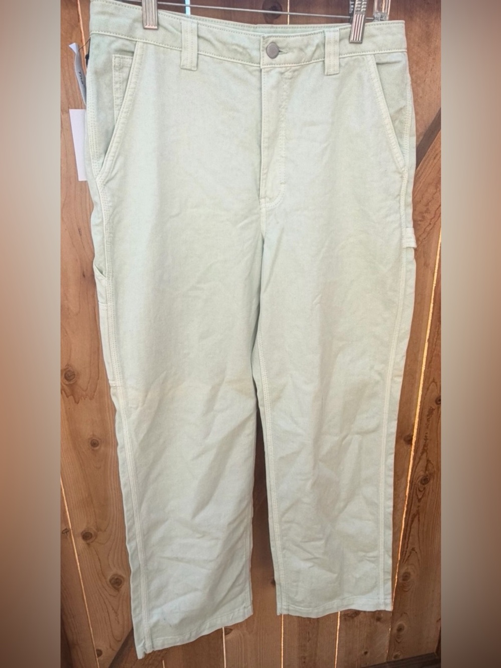 TNA nwt women’s  Light green Carpentar  Pants size 10